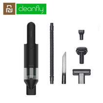 흡입력좋은청소기 xiaomi youpin coclean cleanfly fv2 핸드 헬드 진공 자동차 홈 휴대용 무선 미니 먼지 포수 16800 pa 사이클론 흡입, 하얀