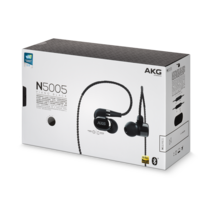 AKG 블루투스 이어폰, AKGN5005, 블랙