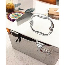 가정용미니금고 가정용소형금고 서류 돈통 보안 보관 개인 스마트, K. 큰 단일 잠금 장치 + 자물쇠 보내기