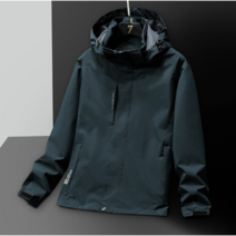 POMTOR 남녀공용 방수 바람막이 등산 자켓 간절기 점퍼 후드 커플 단체