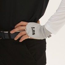 수이골프 손등가리개 손등장갑 스포츠 패션 골프 등산 조깅 산책 운전 국내생산, D-2 유광 그레이, S (여성용), 왼손 착용