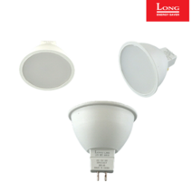 롱 코스모스 LED MR16 12V 5W 확산형 전구색 주백색 주광색 할로겐 MR 램프 대체형 전구, 주광색 (하얀색 형광등 빛)