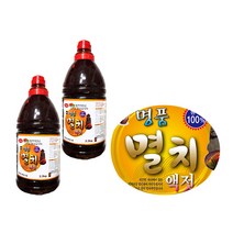 제주 멸치액젓(원액100%) 2.2kg_2EA, 2개, 2.2kg