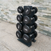 덤벨거치대 홈짐 홈트 아령 보관 덤벨 랙 수납함, 4단 덤벨랙, 1개