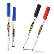 모나미 네임펜 F 낱개 1개 흑적청, 검정