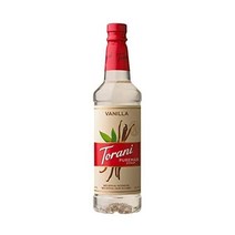 Torani Puremade Vanilla Syrup 토라니 퓨어메이드 바닐라 시럽 750mL, Vanilla_25.4 Fl Oz (Pack of 1)