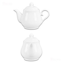 화이트 도자기 다기 약주 술 주전자 15호 약 400ml