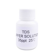 세균측정기PH EC ORP TDS 교정 버퍼 액체 4.00/6.86/9.18 용액 35ppt 84us/cm 1382ppm 222mv 표준 키트 세, 08 TDS 35ppt