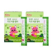 [GNC] 키누 핑크퐁 키즈 이뮨젤리 30일분 (15g x 30포) x2