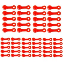 유압 유니트 프레스 실린더 102050x 자전거 블리드 니플 나사 캡 mtb 브레이크, 레드50개