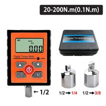 토크 렌치 어댑터 전자 디지털 게이지 30Nm 135Nm 200Nm 조절 가능한 스패너 자동차 수리 도구, CHINA, 20-200Nm