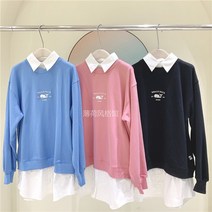 고급 가을원피스 YL 광저우 UU S 페이크투피스 자수 맨투맨 여성 고퀄리티 감각 01073 4871514651