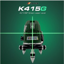 [세신철물점] 코텐 KOTEN 콤팩트 6배 레이저레벨기 K415G 그린 오스람 5포인트 정찰제 수평기, K415G / 1개
