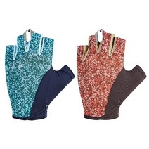 콜핑 여성 여름 플라워 패턴 반장갑 신드-G(여) KSG5836W, TBLUE, 00M