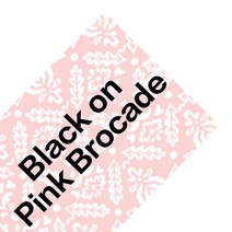 네임 스티커 라벨 미니 프린터 Plavetink SS12KW SS9KW 테이프 LC-4WBN9 Epson/KingJim 라벨 카세트 SC12YW, 25 Pink Brocade_05 24mm