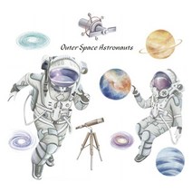 욜론 인테리어 포인트 스티커 우주, 스페이스