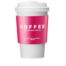 오케이워터 딥로즈 종이홀더 800개 16온스용 테이크아웃컵 컵홀더 종이컵 카페 슬리브, 1개