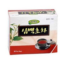 자연닮은 삼백초차 60티백 티백차 한방차 건강차 티백, 단일 총 수량, 1g