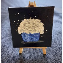 손그림액자/손그림캔퍼스액자/인테리어소품, 그림액자