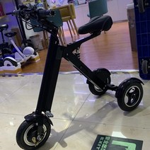 휴대용 내구성 충전식 안전하고 안정적인 세발 자전거를 접을 수있는 선물용 13 인치 큰 바퀴 k7-10 전기 자전거, 한개옵션1