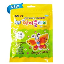 아모스 탱탱 아이클레이 파우치, 연두, 50g