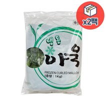 글로벌 냉동 아욱 1kg x 2개, 단품