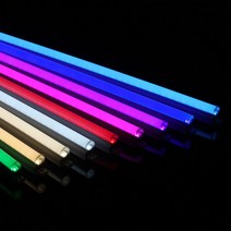 LED T5 간접조명 플리커프리 일자등 컬러 슬림형광등 라인 무드등 LED바, 900mm 15W, 녹색, 1개