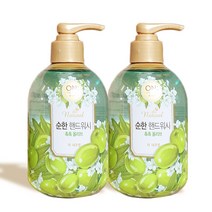 온더바디 더 내추럴 순한 촉촉 올리브 핸드워시 300ml X 2개