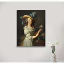 마리앙투아네트 1783 / 엘리자베스 루이 비제 르 브룅, 600x800mm, 디아섹액자