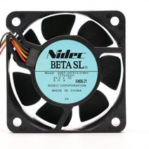 Nidec D06T-24TS14 01BH1 24.5V 0.11A 6025 4 선 자동 cpu 스위치 배기 팬, 한개옵션0