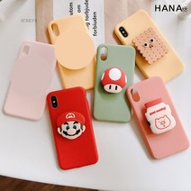 갤럭시 s10e s10 5g s10+ 플러스 귀여운 모찌 캐릭터 스마트톡 그립톡 실리콘 핸드폰 케이스