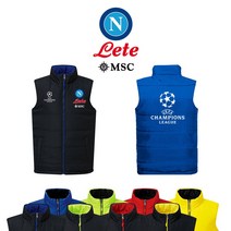 22-23 SSC 나폴리 커스텀 양면 패딩조끼 리버시블 자켓 축구 패딩