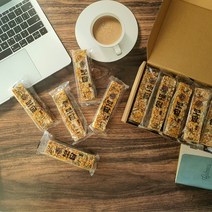 미소가희 [보답 수제강정] 수제영양바 에너지바 시리얼바 영양간식 사무실간식 운동전후간식 수험생영양간식 40g X 15개, 1