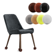 [123market] 식탁의자 발커버 테니스공 의자신발 16p, 연브라운