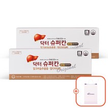 간에 좋은 밀크씨슬 간 영양제 닥터슈퍼칸 8개월분, 8박스 + 쇼핑백, 30정