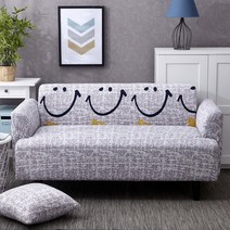 카페 소파 원목 인조가죽 쇼파 까페 의자2021 1/2/3/4 Seater 스트레치 격자 무늬 소파 슬리퍼 탄성, 20 20_03 3-Seater 190-230cm