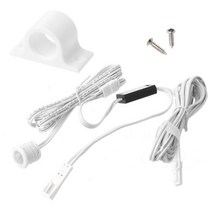 PIR 센서 DC 524V USB 바디 적외선 인체 동작 감지기 스위치 LED 스트립 조명 자동, 02 WHITE