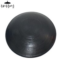 무쇠주물마을 길들인 솥뚜껑불판 37~65cm 조선 그리들 손잡이제거형, 45cm(4-5인용), 솥뚜껑단품