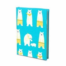 BooKiss 북아트 다이어리 DIY 1216 북극곰 스카이블루 북아트만, 단품