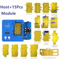 JC Aixun-iHeater Pro 3 아이폰 프로 맥스 X 용 사전 가열 스테이션 페이스 ID 마더 보드 예열기 플랫폼, 01 Host 15PCS module_02 220V