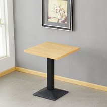 식당테이블 레스토랑 식탁 원목 식당탁자 업소용 테이블 카페 4인용 인테리어, O. 테이블 60x60x75 CM