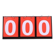 스코어보드 점수판 테니스 전자 농구 탁구 테니스농구배드민턴 축구 점수 판 테이블 배구 점수 판 멀티 자리 점수 판 스포츠 점수 판, 3자리