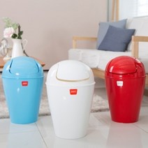 시스맥스 원형 휴지통 16L 회색 53003, 상세페이지 참조, 상세페이지 참조