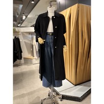 ab.fz (단독) 단미 핸드메이드 금장버튼 롱 울코트 ABXY1QC01A2 US