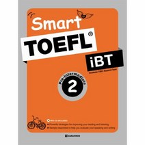웅진북센 SMART TOEFL IBT PRE-INTERMEDIATE 2 CD1포함, One color | One Size@1