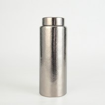 대용량텀블러 손잡이 텀블러 보냉 보온 빨대 스텐 피트니스 사이클 컵 더블 휴대용, 04 얼음 결정 티타늄 주전자(뚜껑