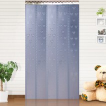 비닐커튼 하트 불투명 500x2500mm 내부가 보이지 않는 외풍차단 커텐 샤워실 탈의실 입구 가림막방풍비닐커튼 바람막이 비닐커튼 방풍비닐 비닐커텐 현관비닐커튼 비닐방풍 공장용 비