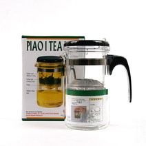 대만정품 표일배 유리 티포트 중 500ml, 단품