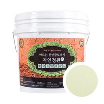 바른황토 바르는 천연 황토 편백 벽지 페인트 자연정원, 그린, 20kg