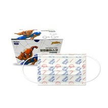 디즈니/마블 마블 스파이더맨 일회용 마스크 (소형) 1개 3..., 단품